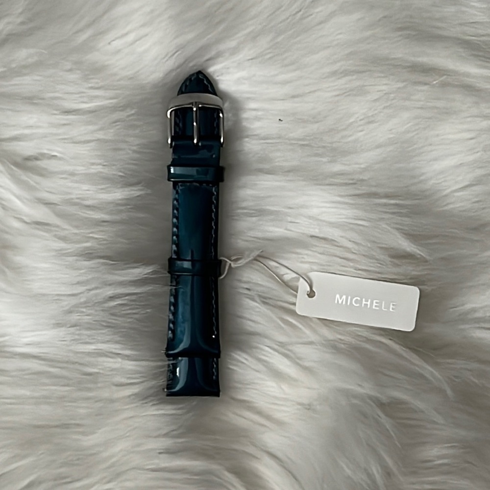 Stunning Blue Michele Watch NWT